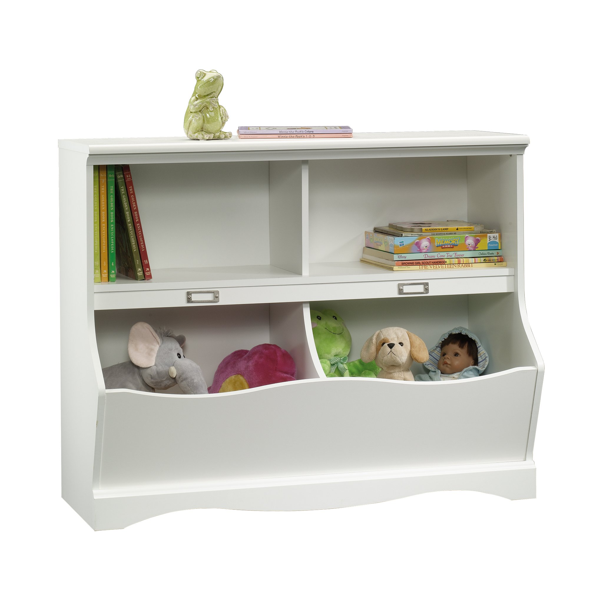 Sauder Pogo Bookcase/footboard, Soft White finish Buy Online in United