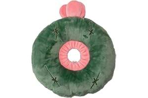 KUKASTER PET Adjustable Cat Recovery Collar Soft,Cute Pet E-Collar Neck Cone After Surgery Wound Healing Protective Cone Fit for Kitties, Small Dogs(ELC05-cactus-s)