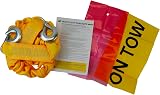 AA 4T Heavy Duty Tow Rope Yellow Strap 4 Tonnes Towing Belt AA6226 view 4