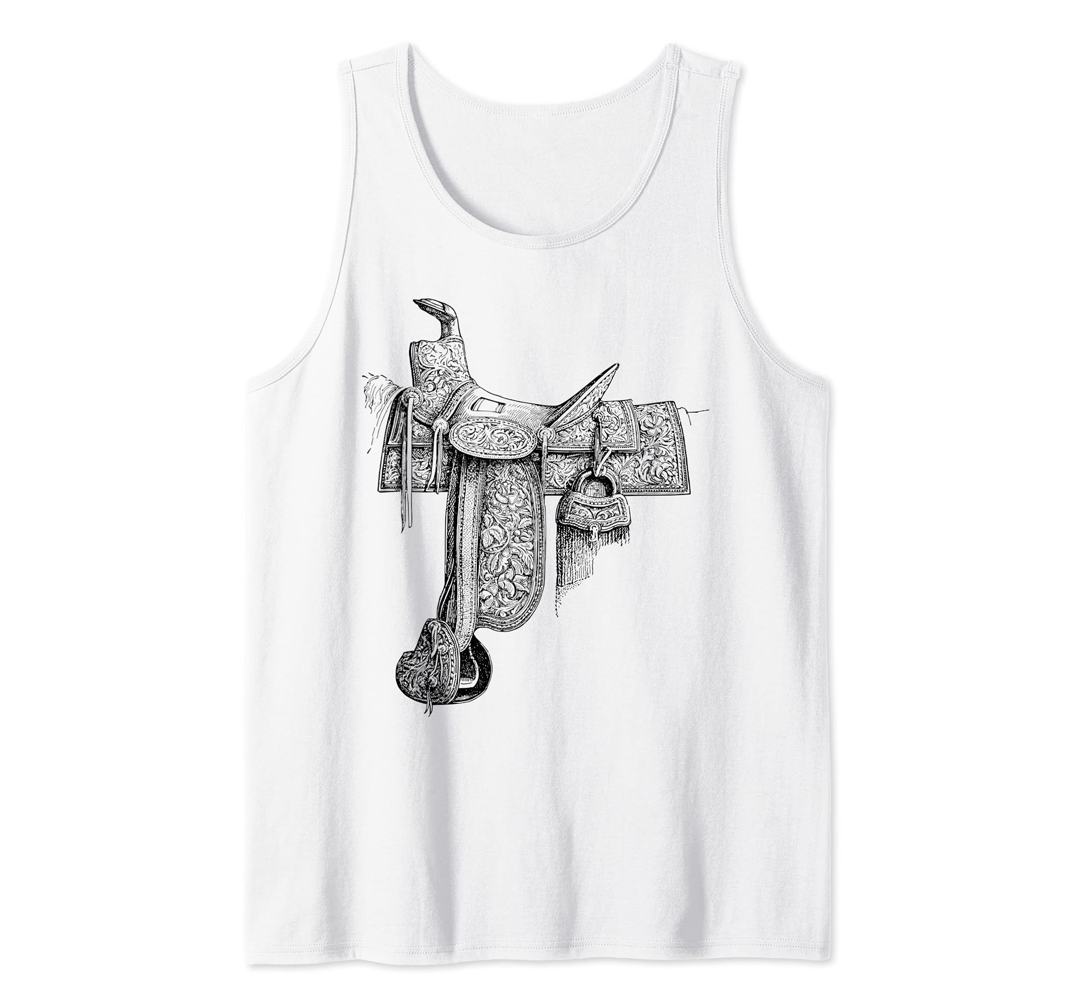 Horse Saddle Tank Top