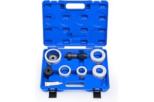 Orion Motor Tech Exhaust Pipe Expander Tool Kit 1-5/8 to 4-1/4 inch, Hex 28 mm Exhaust Pipe Stretcher Kit, Muffler Pipe Spreader with Storage Case, Automotive Car Tool Kit for Tail Pipe Tube