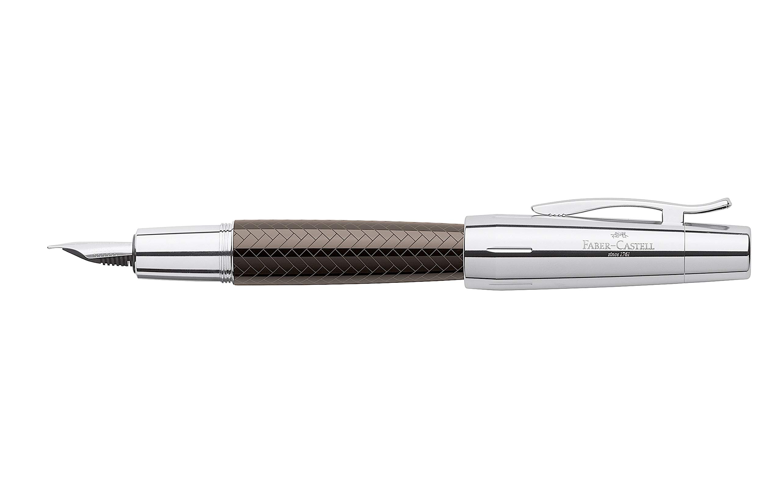 E MOTION FOUNTAIN PEN RESIN II BROWN F