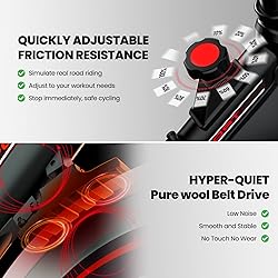 MGDYSS Exercise Bike-Stationary Bikes Indoor