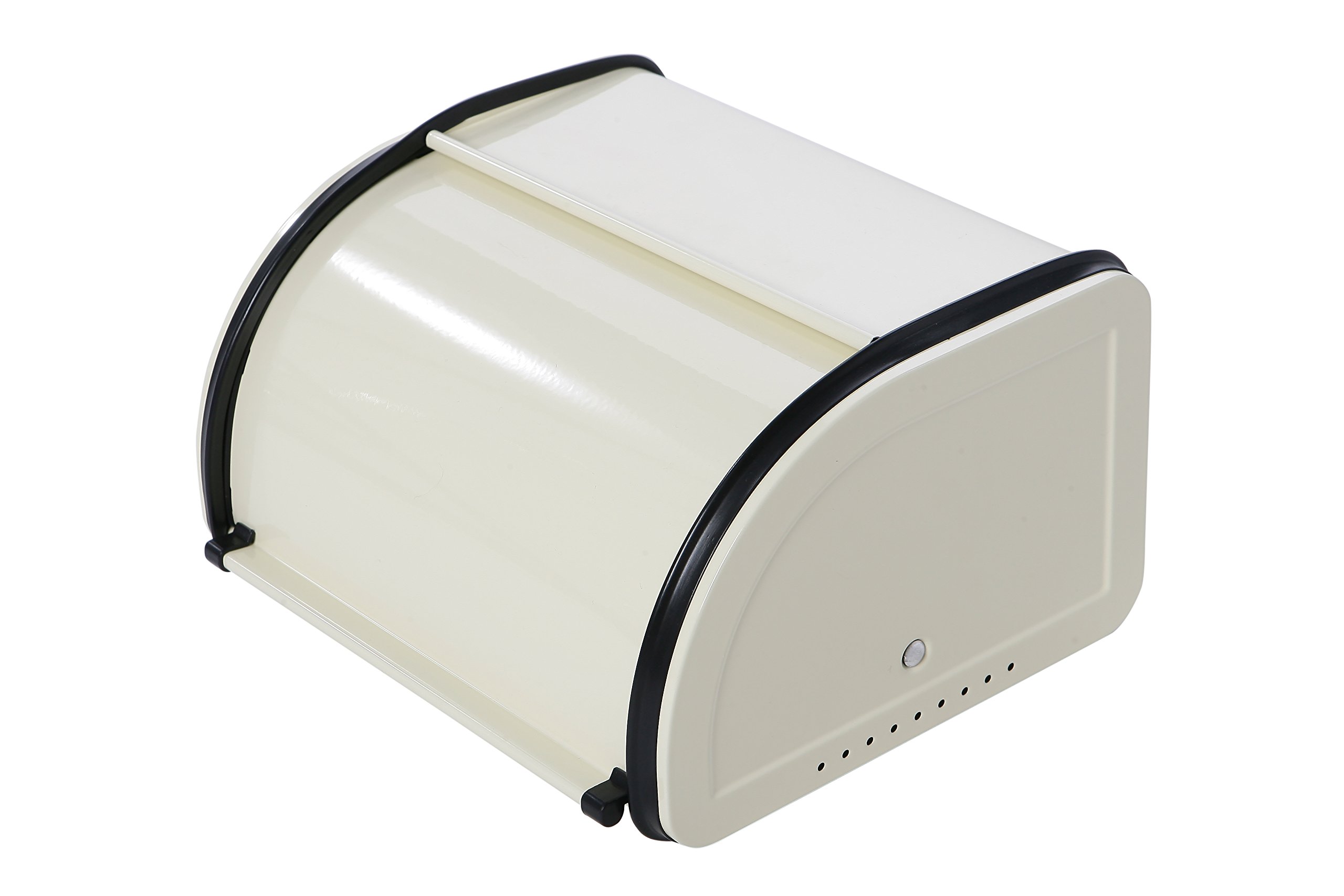 Small Half a Loaf Roll Top Bread Box For Kitchen Bread Bin Storage