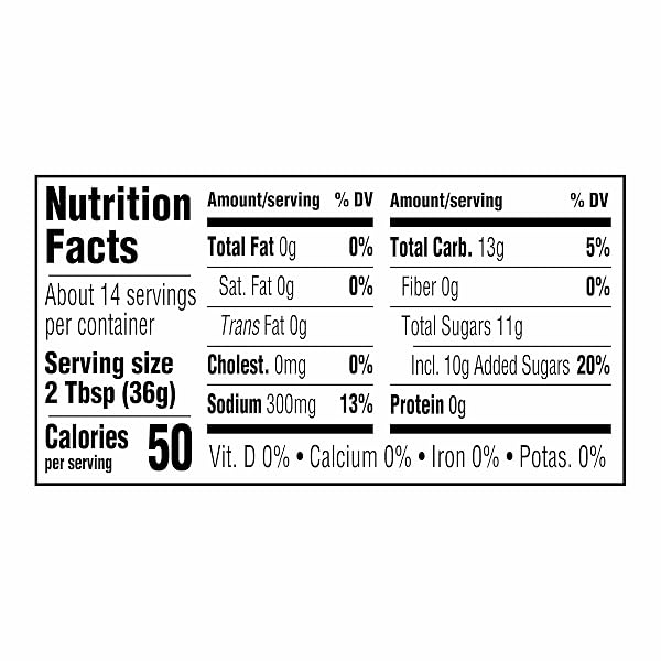 KRAFT SLOW SIMMERED SWEET HONEY BARBECUE SAUCE (18 OZ BOTTLE)