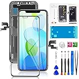 for iPhone X Screen Replacement 5.8 inch, Mobkitfp