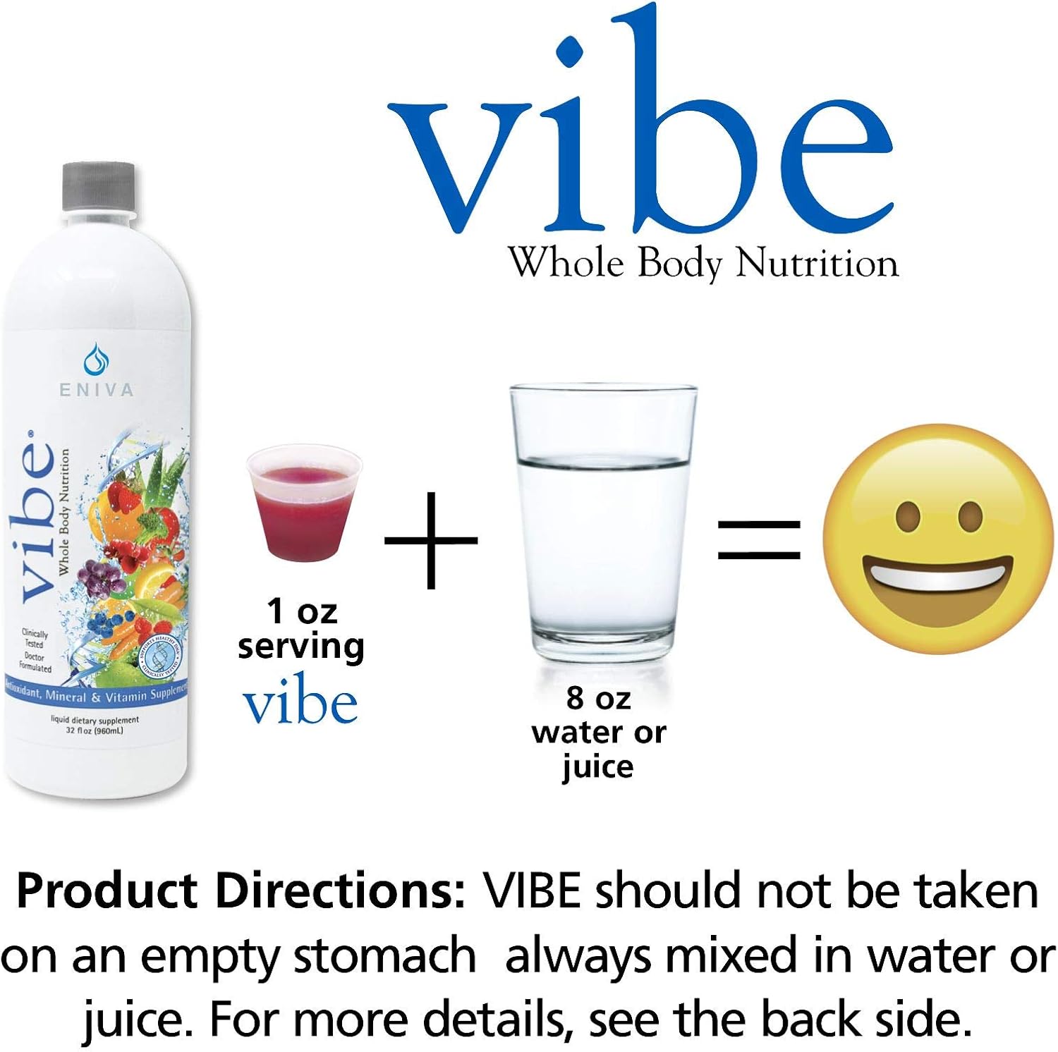 Liquid Vitamins and Minerals Dr. Formulated for Maximum Absorption