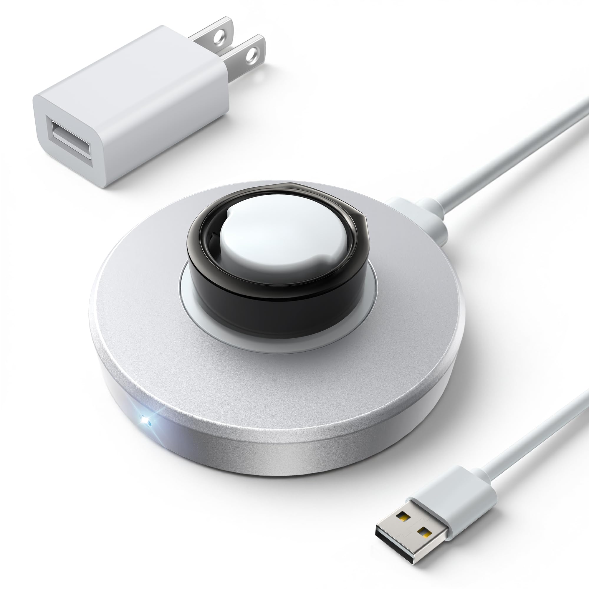 Compatible with Smart Ring Gen 3 Charger - Size 11 - Fast Charging Dock,USB C Charger Block & USB-C Cable | Complete Charging Set for Smart Ring