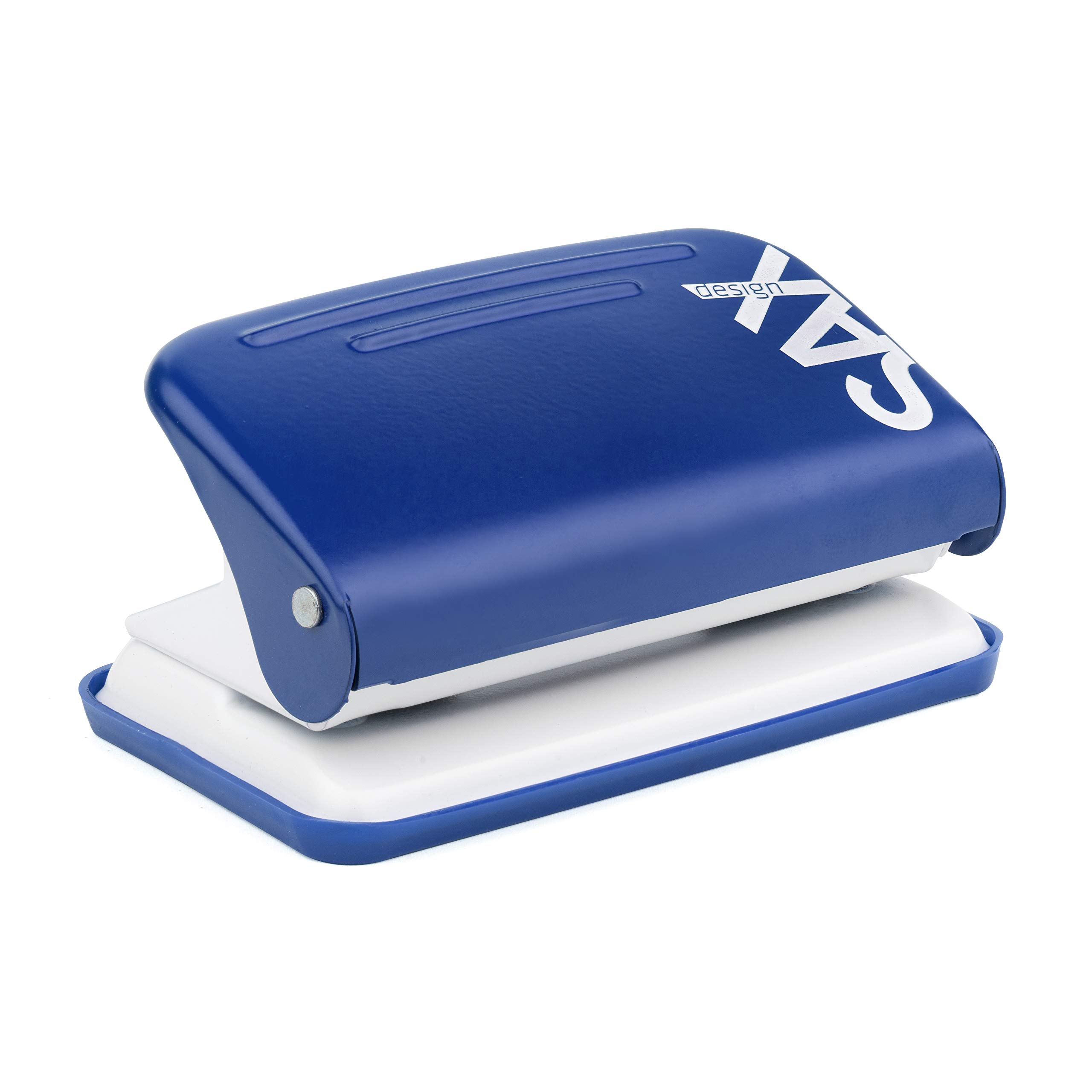 SAX 218 Hole Punch | 12 Sheets | Mini Hole Punch (Blue)