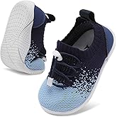 FEETCITY Baby Shoes Boys Girls First Walking Shoes Infant Sneakers Crib Shoes Breathable Lightweight Slip On Shoes