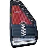 Oscar Schmidt OS15B 15 Chord Acoustic Auto Harp. Tobacco Sunburst | Rock maple pin block; Maple top and back