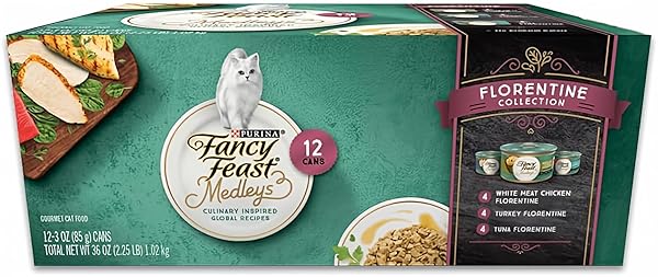 PURINA FANCY FEAST MEDLEYS FLORENTINE COLLECTION ADULT WET...