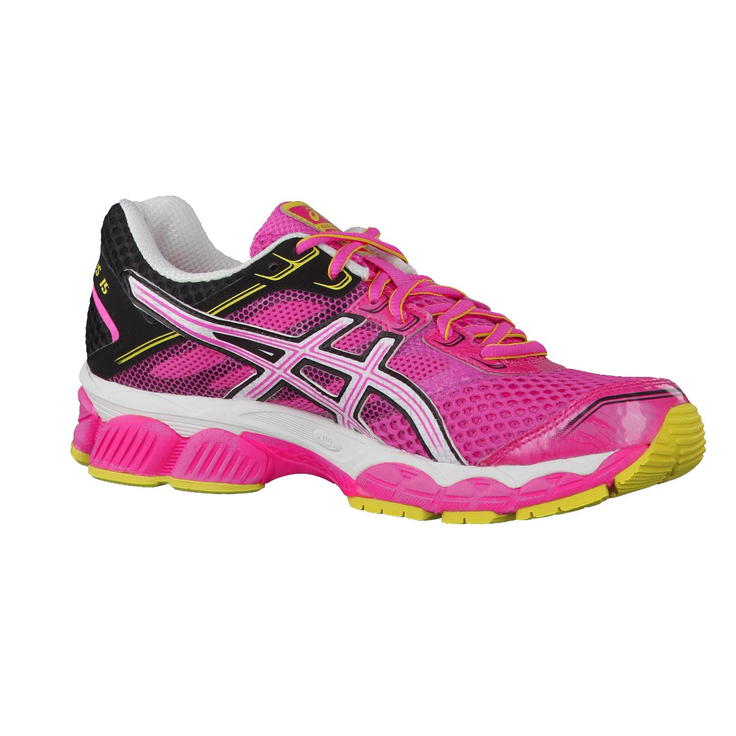 asics gel cumulus 15 giallo