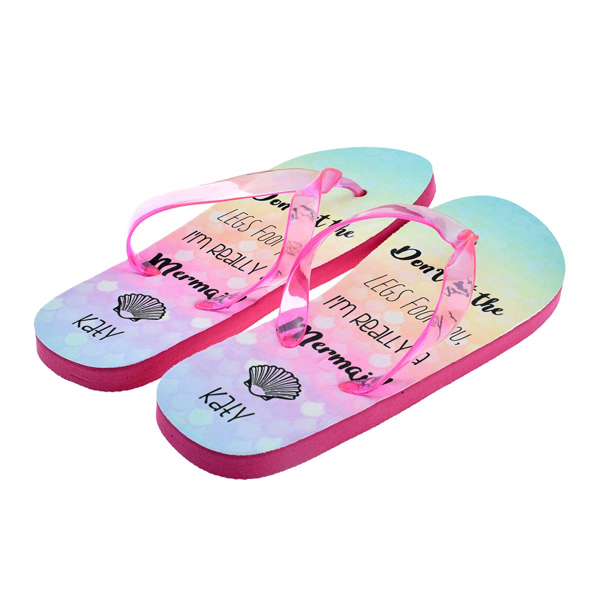 personalised flip flops