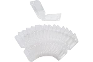 15pcs Computer CPU Case Tray Packaging Clamshell for Intel LGA1700 i3 i5 i7 i9 CPU Protector Cover (15pcs Shell fit LGA1700)