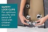 Lay-Z-Spa Thermal Hot Tub Cover 216cm x 80cm Universal Fit Grey view 6