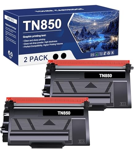 DR820 Compatible Drum Unit (2-Pack) - Replacement For Brother HL-L6200DW, MFC-L5850DW & More Printers