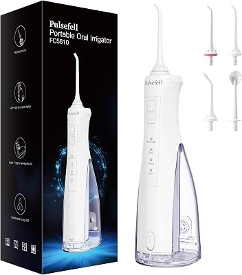 Idropulsore Dentale Portatile Ricaricabile 300 ML