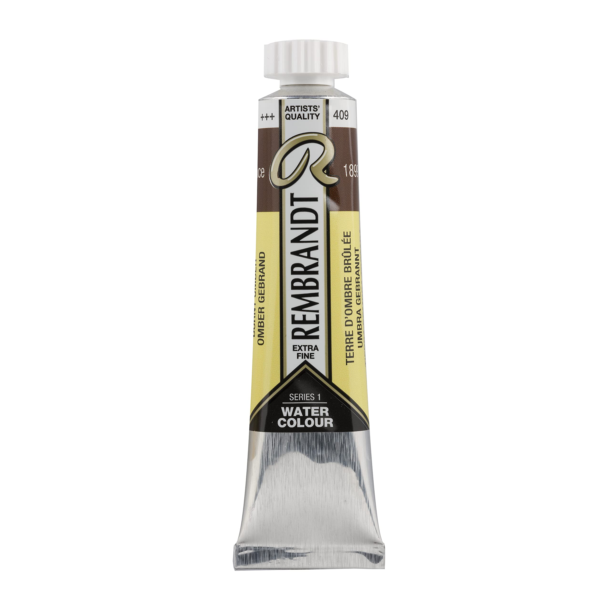 Rembrandt Watercolour Tube 20 ml Burnt umber 409 (05044090) — image 1