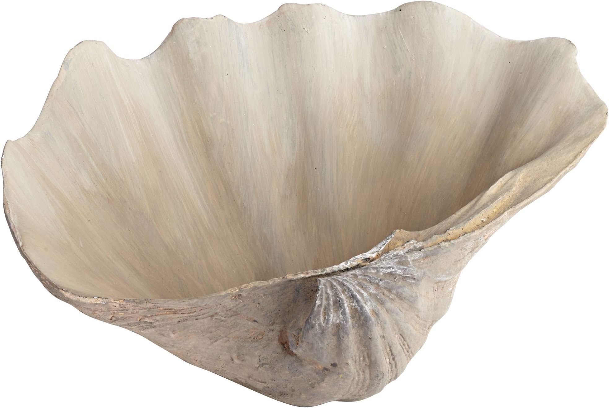 Dahlia Studios by The Sea 13 1/2" Wide Clam Shell Bowl