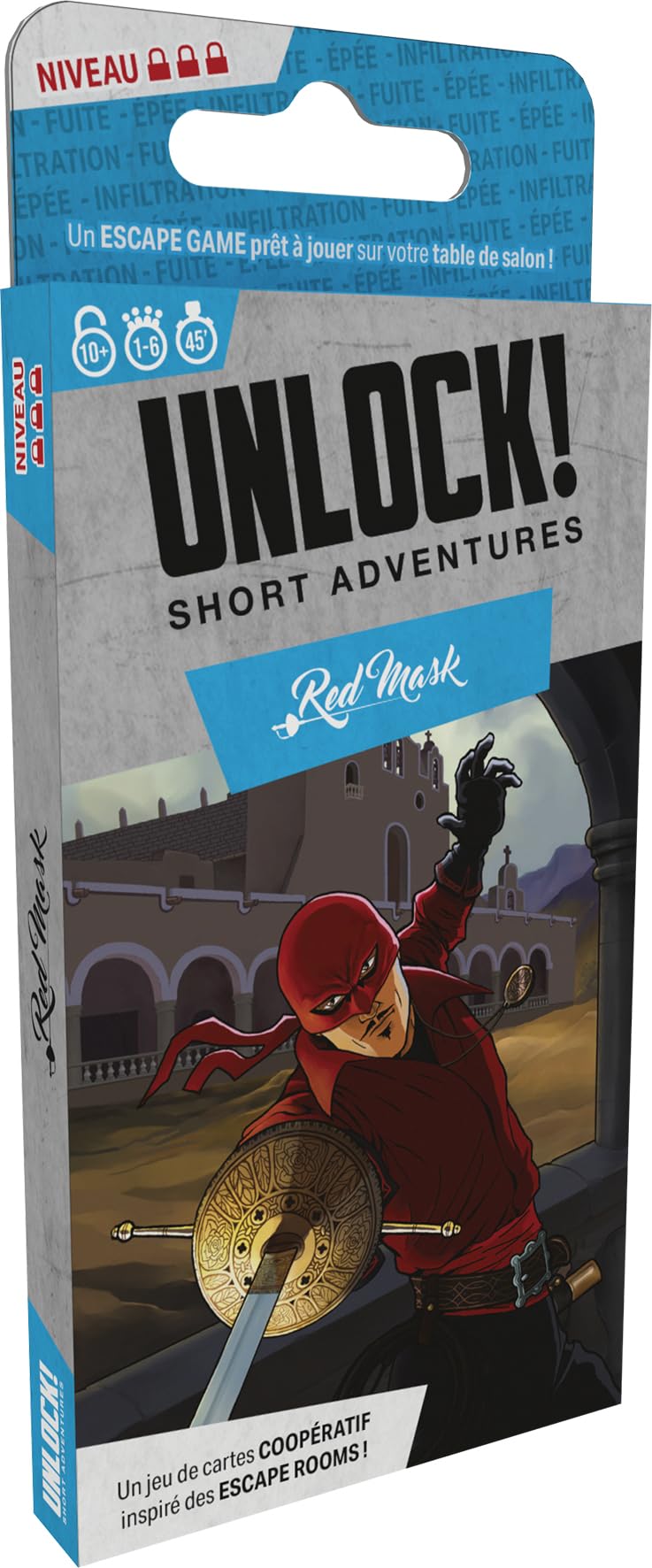 Asmodee Unlock Short Adventures Red Mask