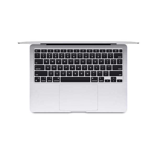 2020 APPLE MACBOOK AIR LAPTOP: APPLE M1 CHIP, 13” RETINA DISPLAY, 8GB RAM, 256GB SSD STORAGE, BACKLIT KEYBOARD, FACETIME HD CAMERA, TOUCH ID. WORKS WITH IPHONE/IPAD; SILVER