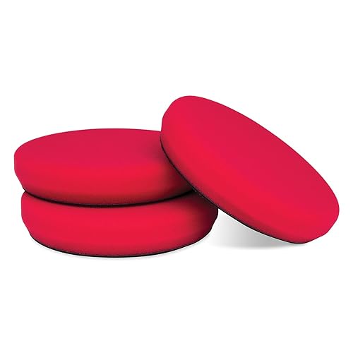 Griot's Garage 10527 Almohadillas de cera de espuma roja de 5.5 pulgadas