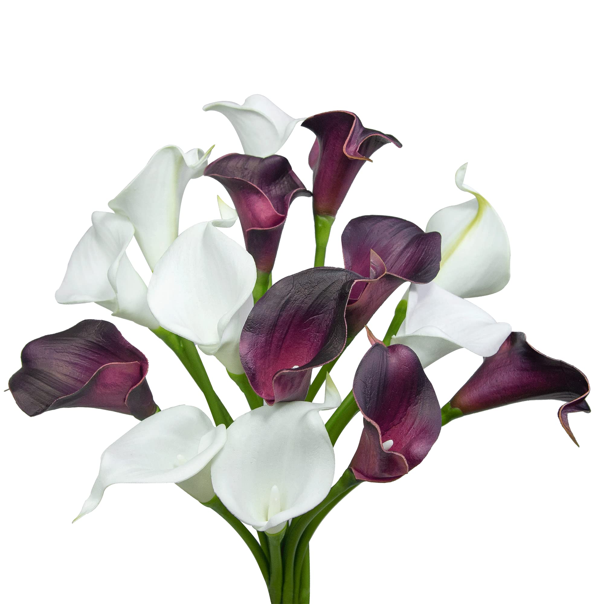 ZGPEPEXIA 15 Pcs Real Touch Calla Lily Artificial