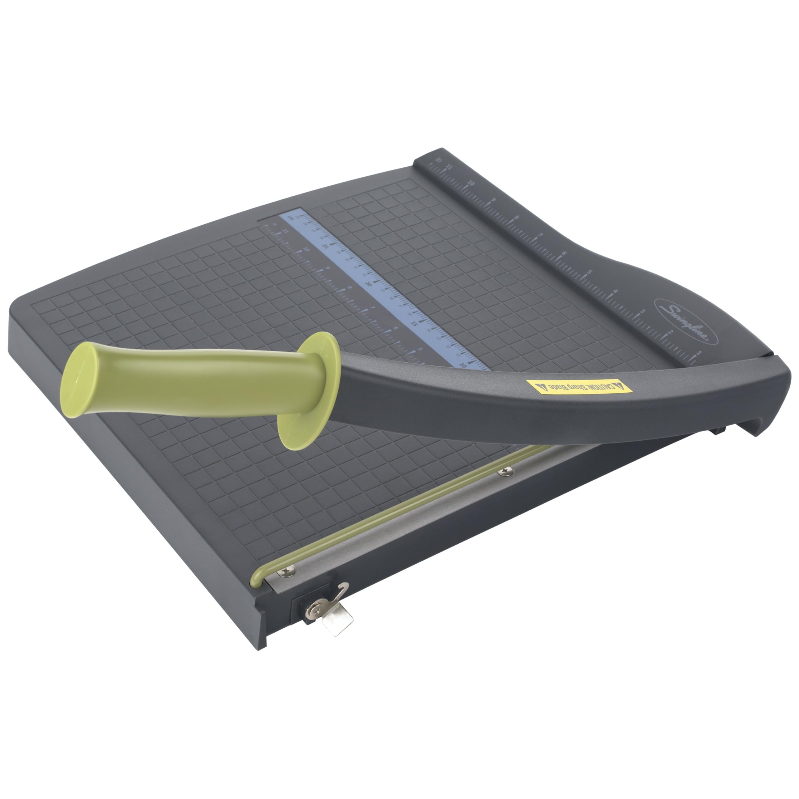 Swingline Paper Trimmer, Guillotine Paper Cutter, 12" Cut Length, 10 Sheet Capacity, Classic Cut Lite (9312), Gray