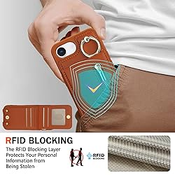 Jcxtrombulous Crossbody Wallet Case for iPhone 16E