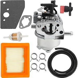Harbot XT675 14 853 68-S Carburetor with 14 083 15-S Air Filter Tune Up Kit for Kohler XT650 XT6.5 XT6.75 Engine Toro Lawn Mower