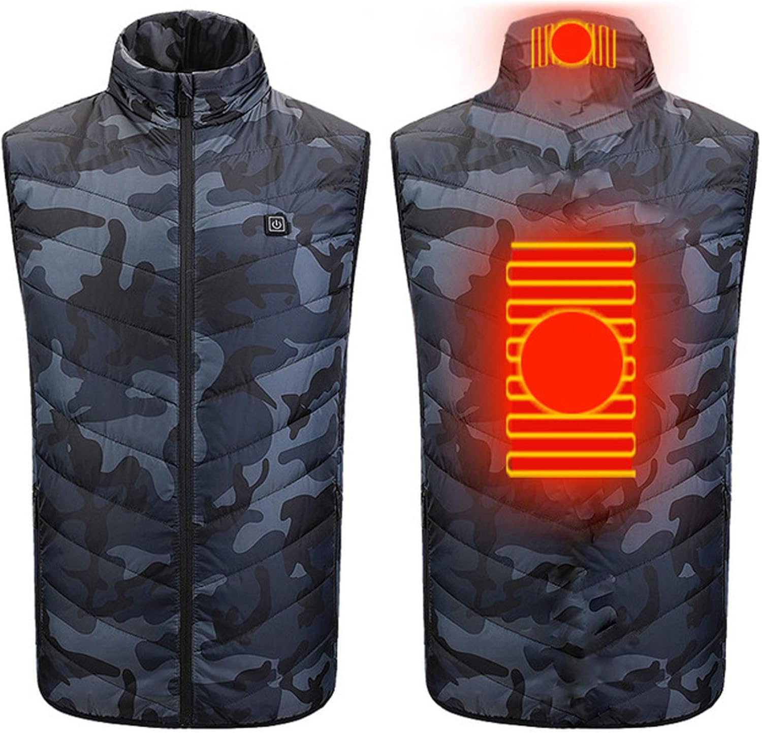 JXJ USB Heated Vest Intelligent Temperature Control