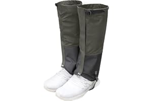 Tlswshsy Trimmer Brush Leg Gaiters-Waterproof Leg Guards for Trimming-Adjustable Lawn Care Leg Protection for Men and Women