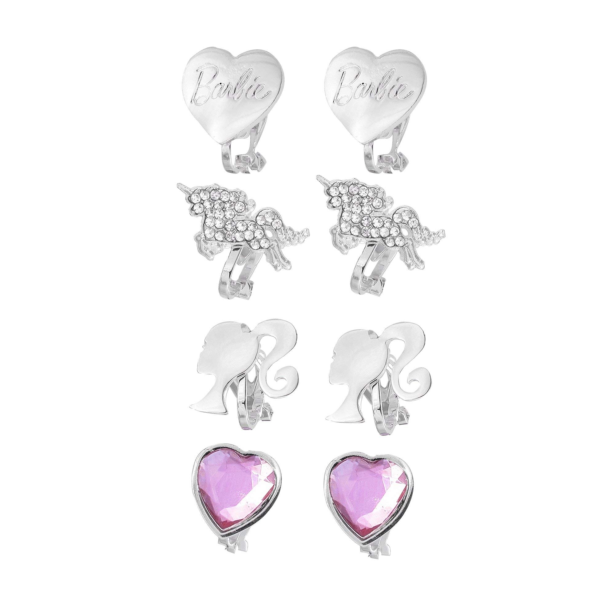 Barbie Clip-on Earrings Set