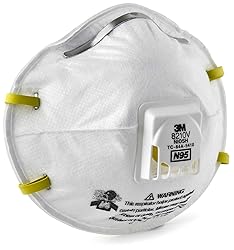 3M 8210V Particulate Respirator with Cool Flow