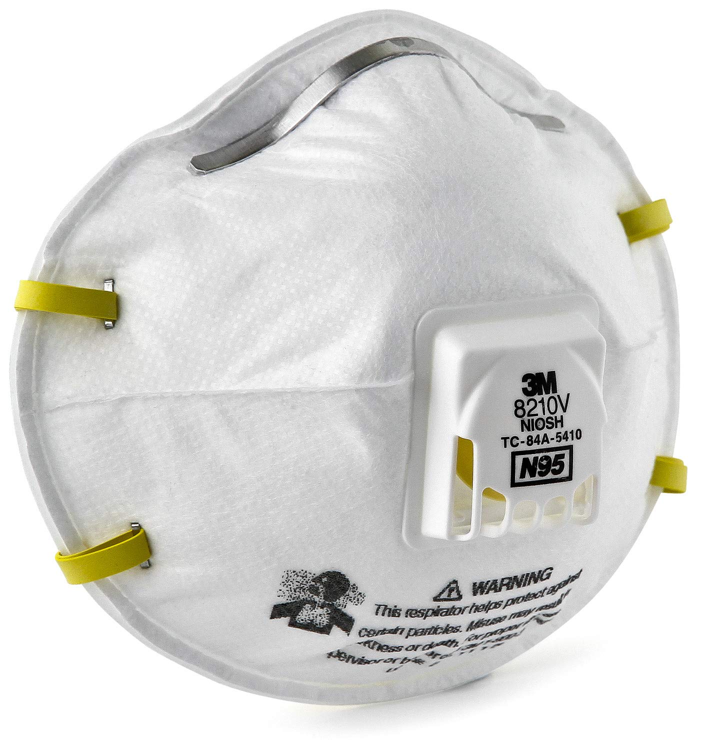 3M 8210V Particulate Respirator with Cool Flow