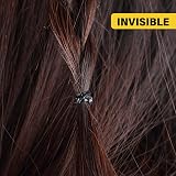 Hicarer Pack of 1000 Mini Rubber Hair Bands Black 1.5 cm Elastic Little Bands view 4