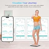 Healthkeep Smart Body Fat Scale 13 Metrics 180kg Bluetooth iOS Android view 4