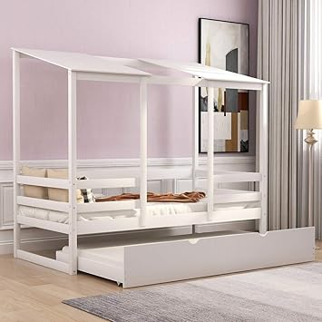 house shaped bunk bed