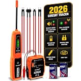 Ansbell Automotive Wire Tracer, Short &amp; Open Finder, Broken Wire Detector | DC 6-42V Cable Tracker, Broken Wire Locator, Electrical Fault Tracer, Circuit Tester &amp; Auto Wire Locator