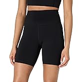 Amazon Essentials Women's Active FormFlex Buttery Soft High Waist Yoga Biker Shorts