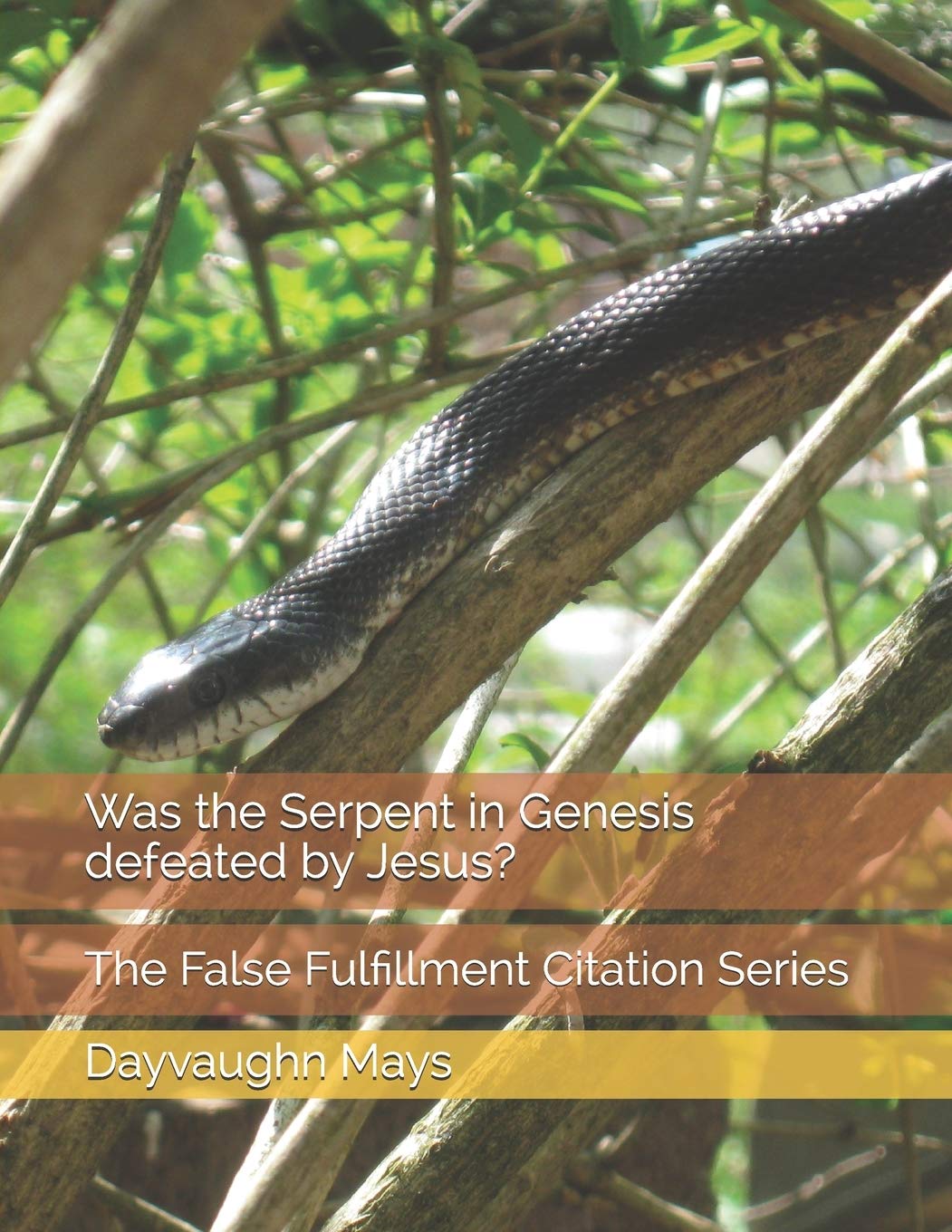 Amazon Com Was The Serpent In Genesis Defeated By Jesus The False Fulfillment Citation Series Mays Dayvaughn Libros Amazon Com Was The Serpent In Genesis Defeated By Jesus The False Fulfillment Citation Series Mays Dayvaughn Libros