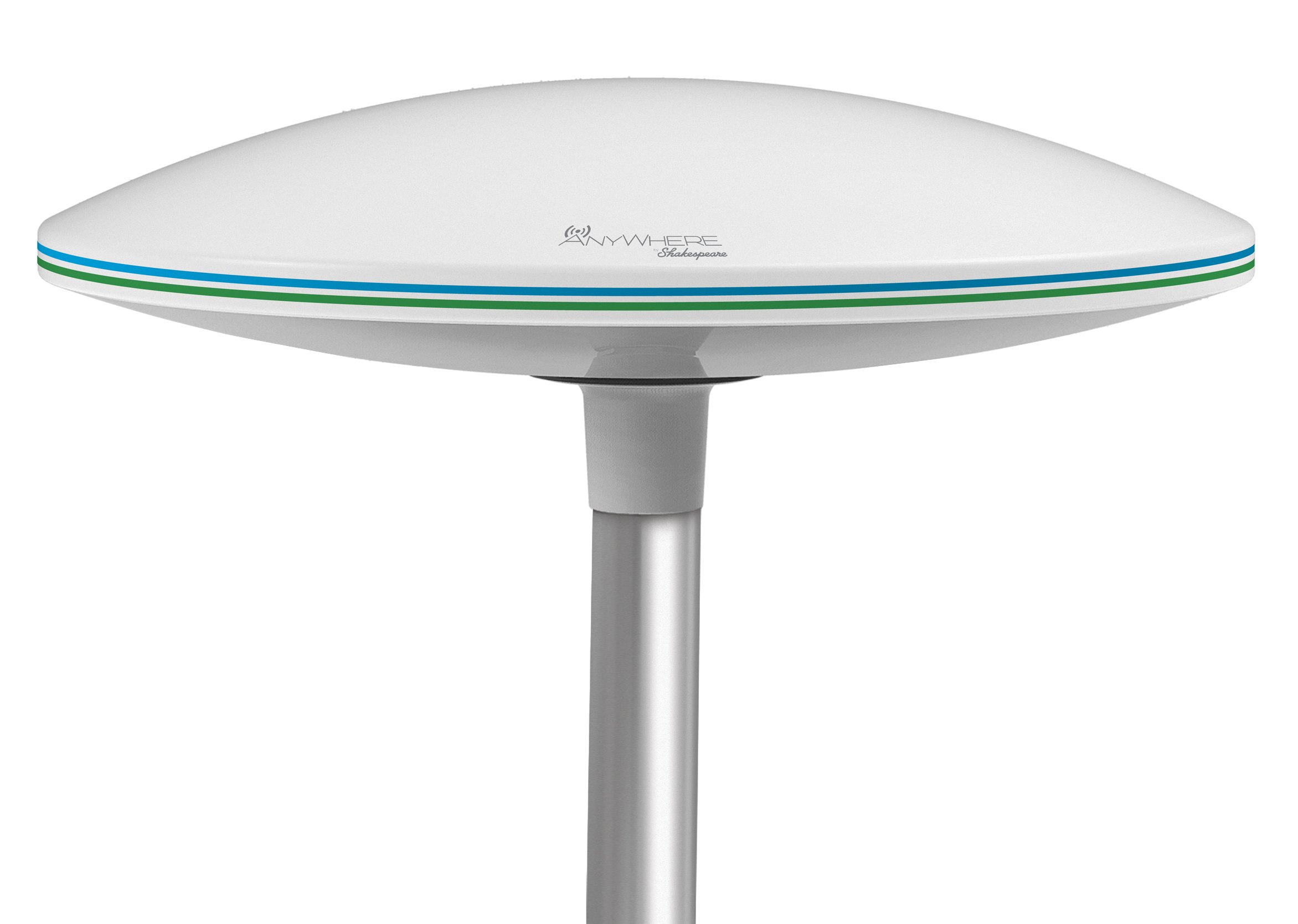 Shakespeare HDTV-MAR10 Omni Directional HDTV Antenna 12/24V DC - White, 10 Inch