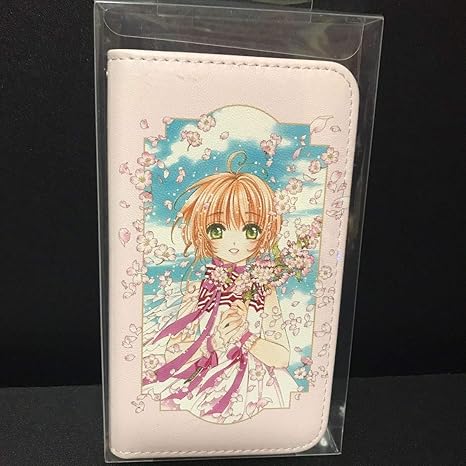 Amazon Co Jp サイズ 145 75mm カードキャプターさくら さくら展 手帳型スマートフォンケース イラスト 木之本桜 グッズ Ccさくら 限定 Iphoneケース ホビー 通販