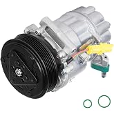 AC Compressor Compatible with 2015-2016 Mini Cooper 1.5L 2.0L, for 2007-2016 Mini Cooper 1.6L, for 2011-2016 Countryman 1.6, for 2013-2016 Paceman 1.6, CO 11286C, Air Condition automotive replacement