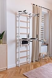 BenchK - Wooden Swedish Ladder Wall Stall Bar