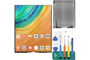 SRJTEK for iPad 9 (2021) 10.2’’ Screen Replacement for iPad 9 (9th Generation) LCD Display A2602 A2603 A2604 A2605 Screen Replacment Assembly Repair Kits(Black, Not Include Digitizer)