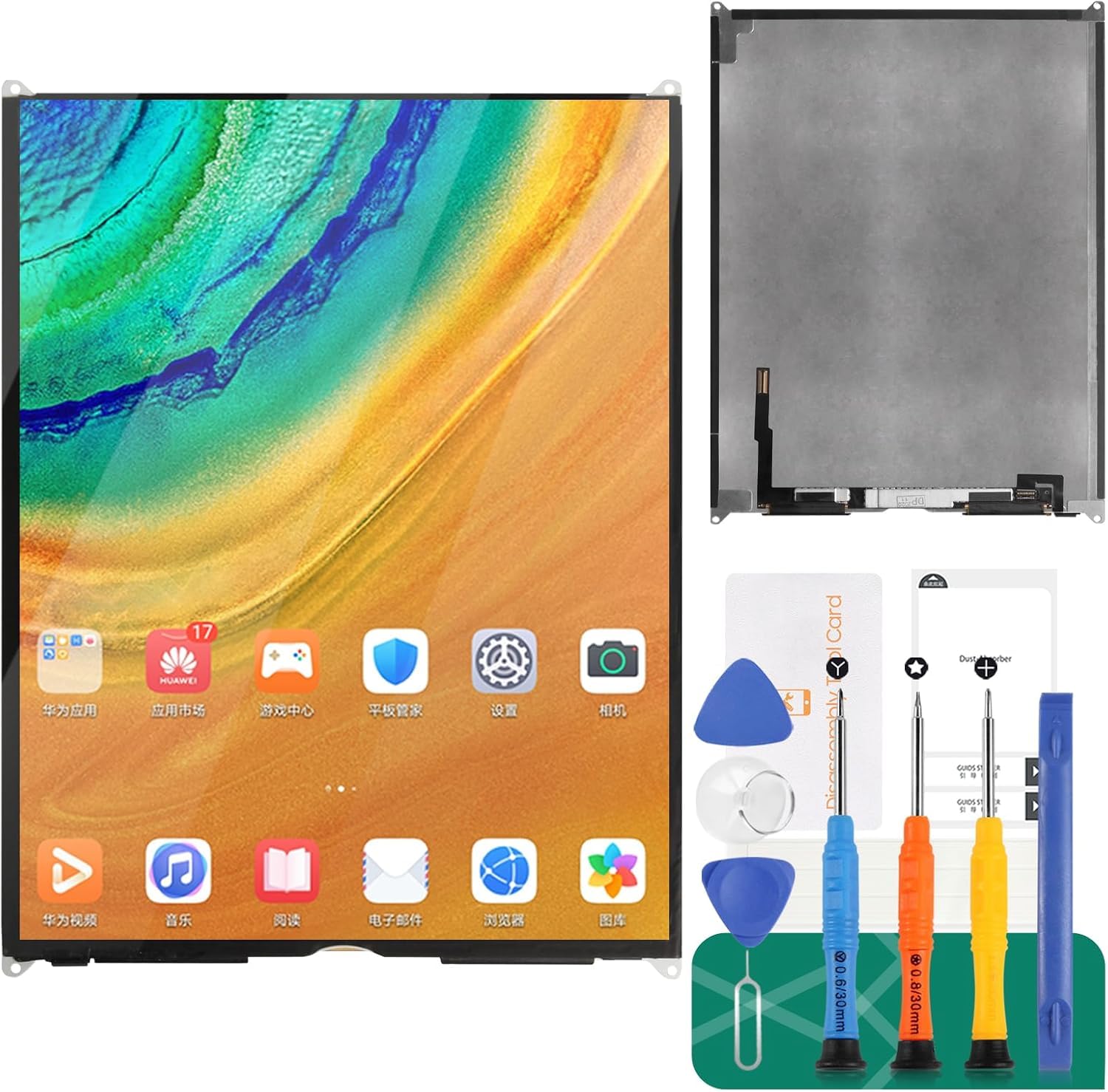 Photo 1 of for iPad 9 (2021) 10.2’’ Screen Replacement for iPad 9 (9th Generation) LCD Display A2602 A2603 A2604 A2605 Screen Replacment Assembly Repair Kits(Black, Not Include Digitizer)