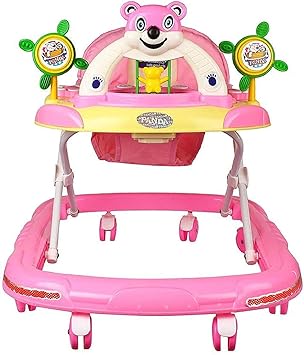 DGP Traders Kids Musical Activity Walker (Pink)