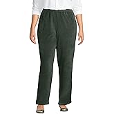 Lands' End Women's Sport Knit High Rise Corduroy Pants